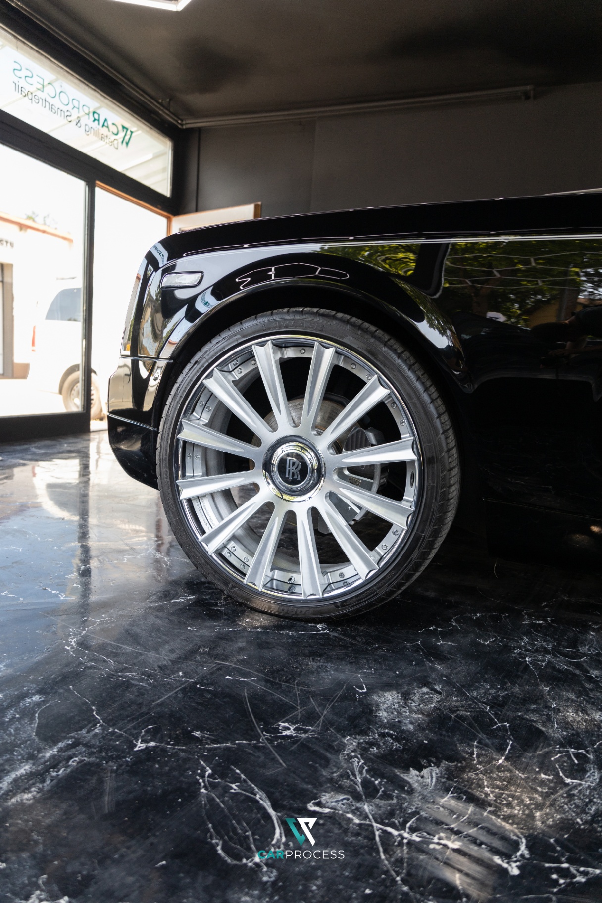 Rolls-Royce Felge Detail