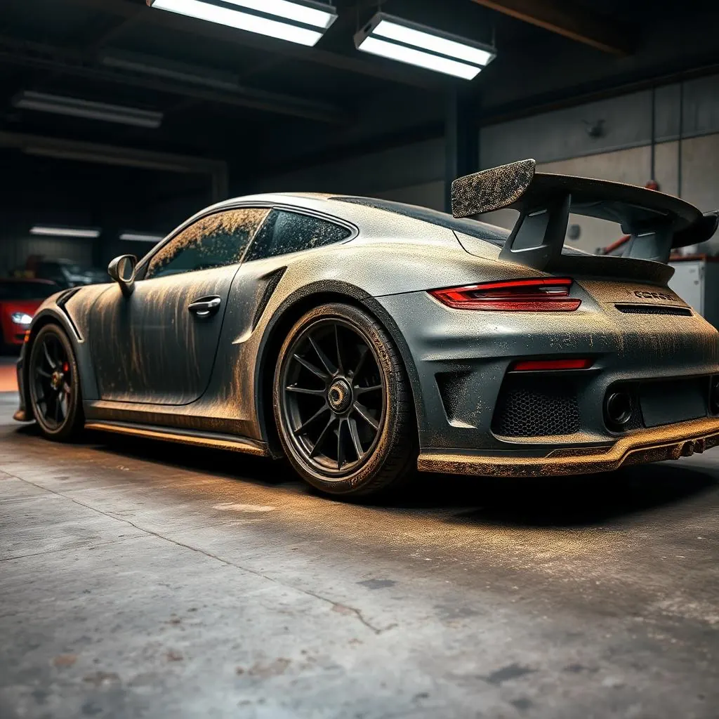 Porsche 992 GT3 RS — vor der Aufbereitung